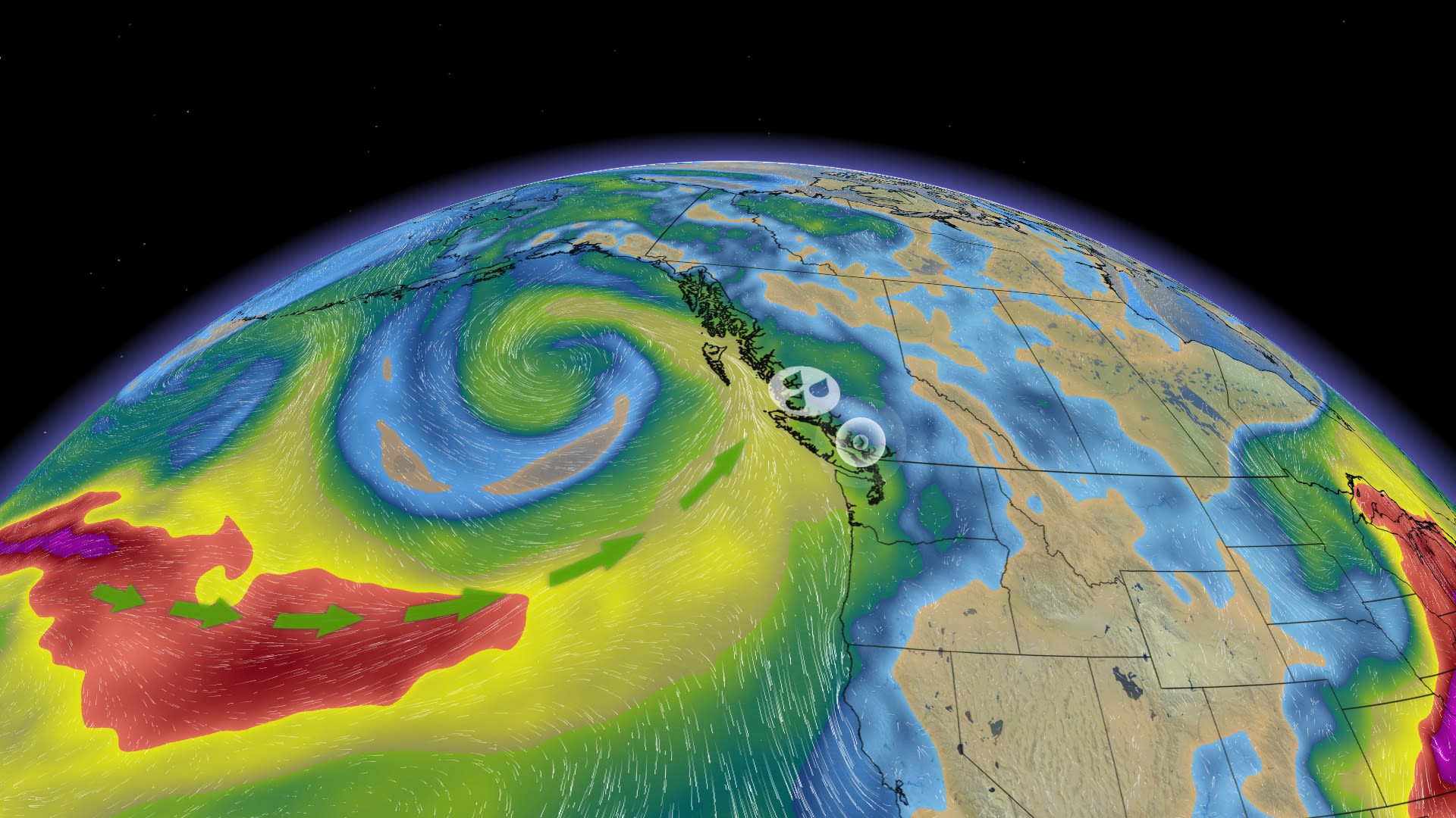 B.C. bids farewell to dry conditions as pattern flip brings rain, storm ...