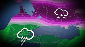A disruptive ice storm is possible in parts of Quebec this week