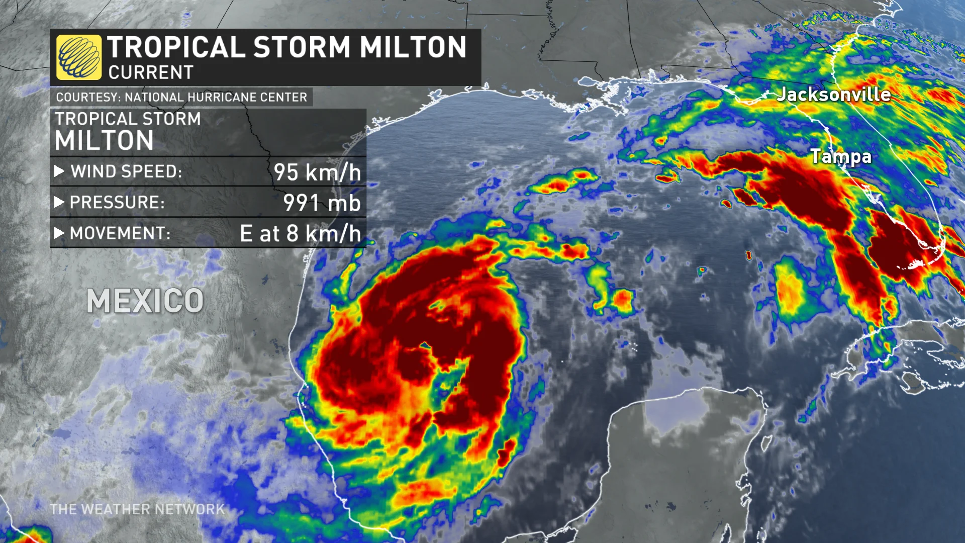 Tropical Storm Milton Info Sunday