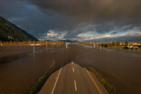 Aerial view of the B.C. floods highlights extreme weather in Canada