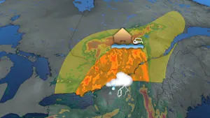 Slow-moving thunderstorms bring flooding rains to eastern Ontario on Tuesday