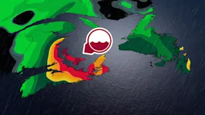 Maritimes bracing for a soaking long weekend as rain totals near 100 mm
