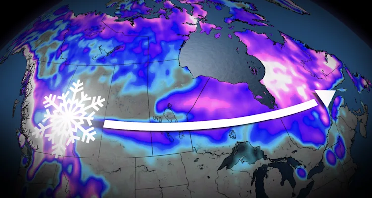 Heavy snowfall threat looms over all but two provinces - The Weather ...