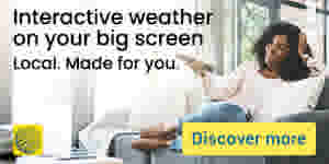 Our TV app provides you with easy on-demand access to local weather information and a large library of video content on your big screen TV.