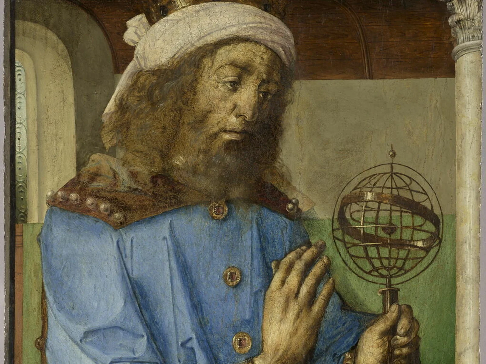 Ptolemy 1476 with armillary sphere model