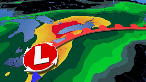 The Weather Network Ontario 50100+ mm of rain, flooding possible