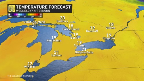 Pattern Will Flip-flop On Ontario With Temperature Jump To Mark Fall's ...