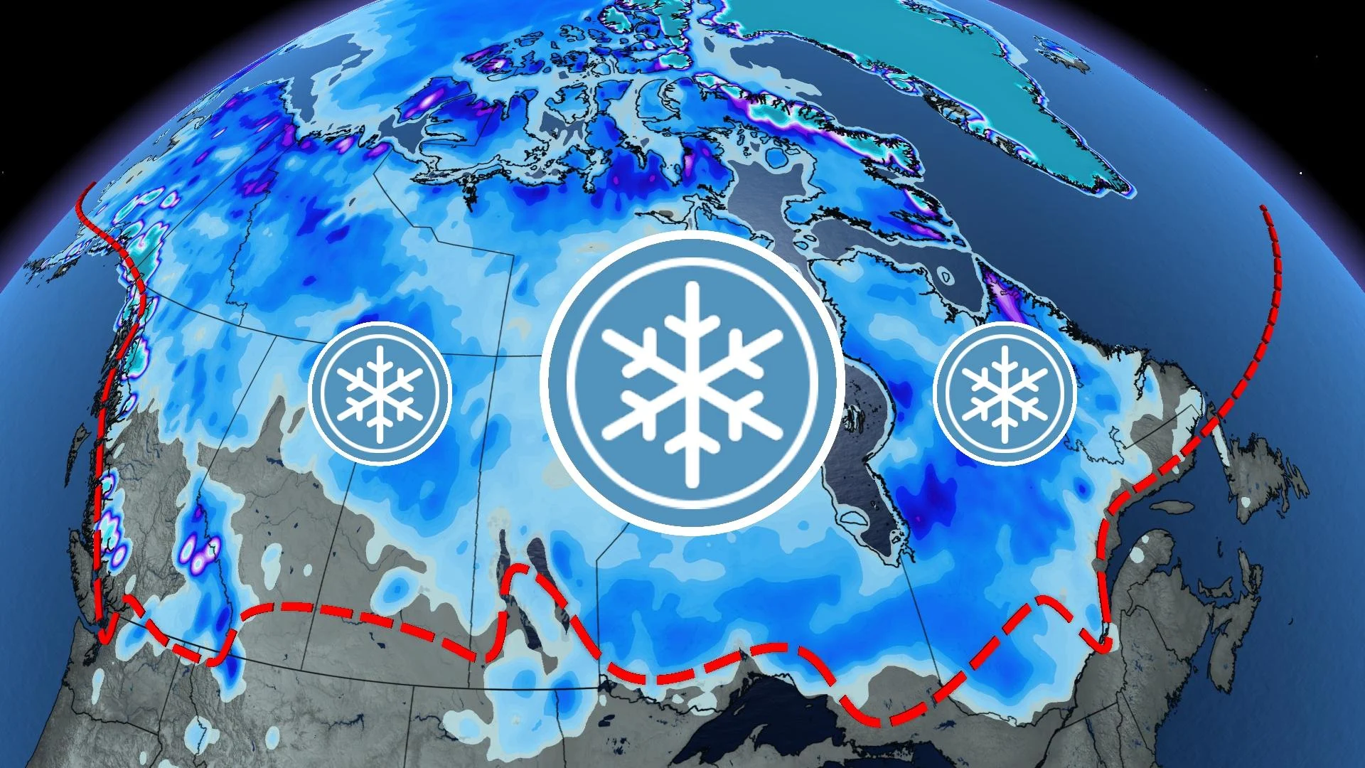 Neige : le Québec, l'exception en Amérique du Nord