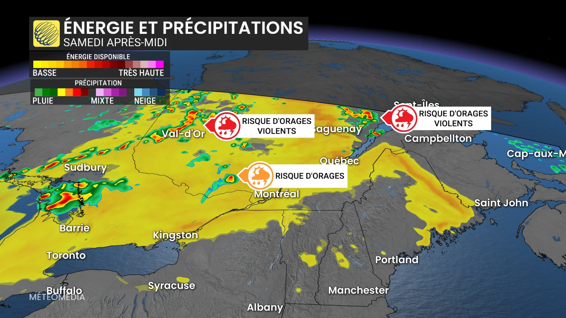 Orages ce samedi : ils pourraient être violents pour ces secteurs