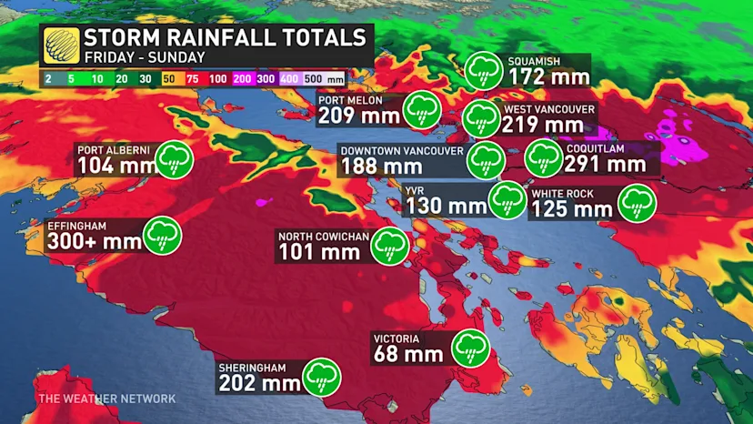 At least 2 dead in B.C. after mudslides, washouts: RCMP - The Weather ...