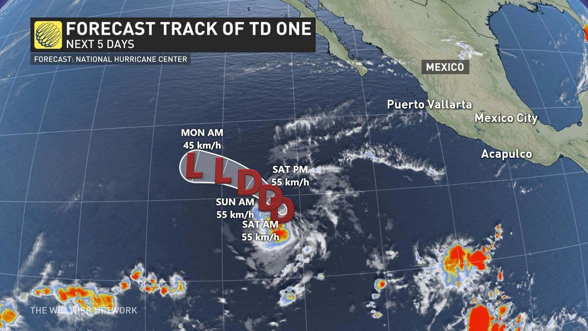 One-E could become the earliest-named storm to form in eastern Pacific ...