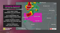 Tornado warnings issued in Manitoba as severe storms push through