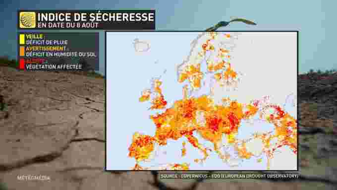 Europe sécheresse