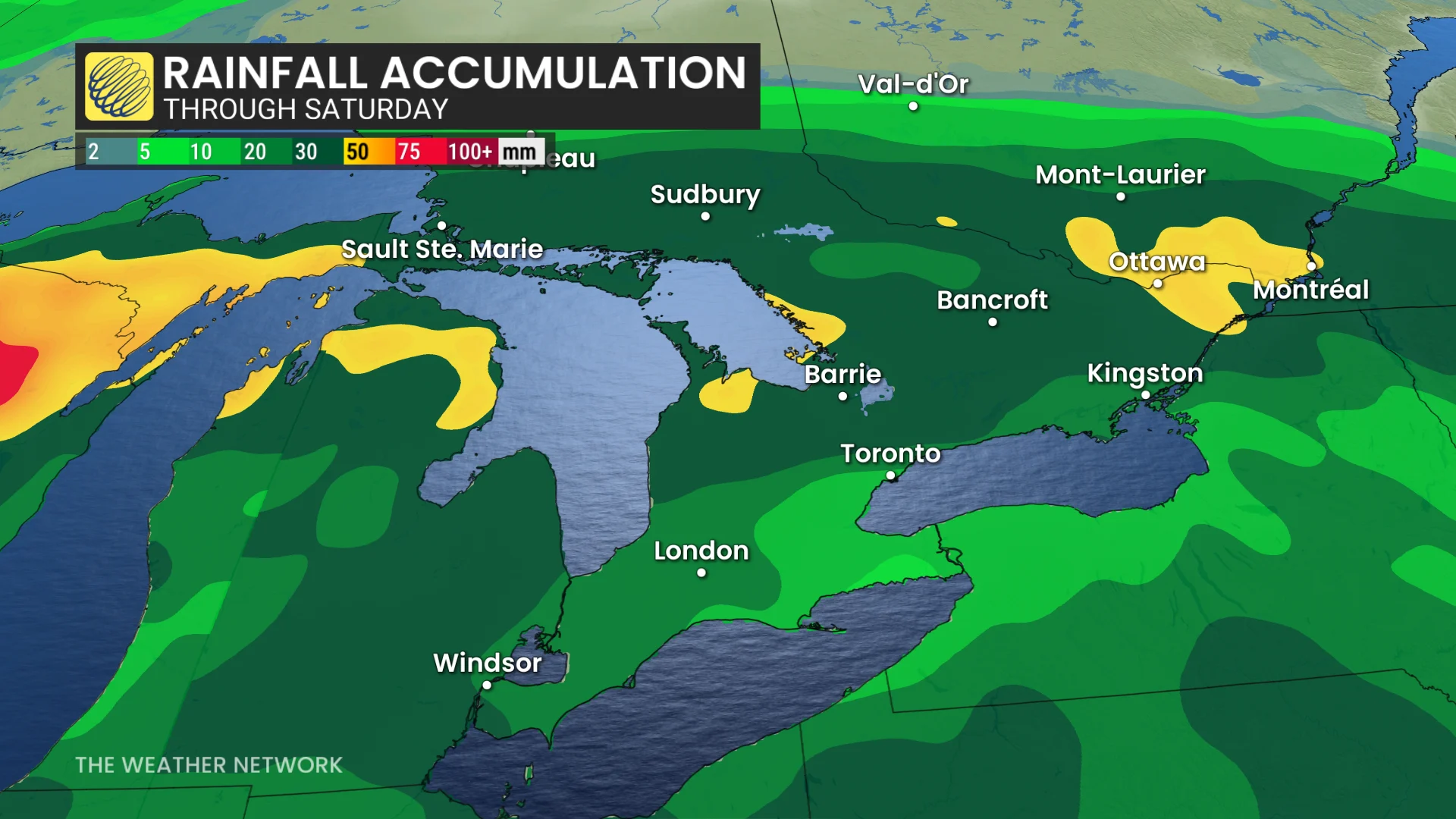 Baron - Ontario rainfall - June25