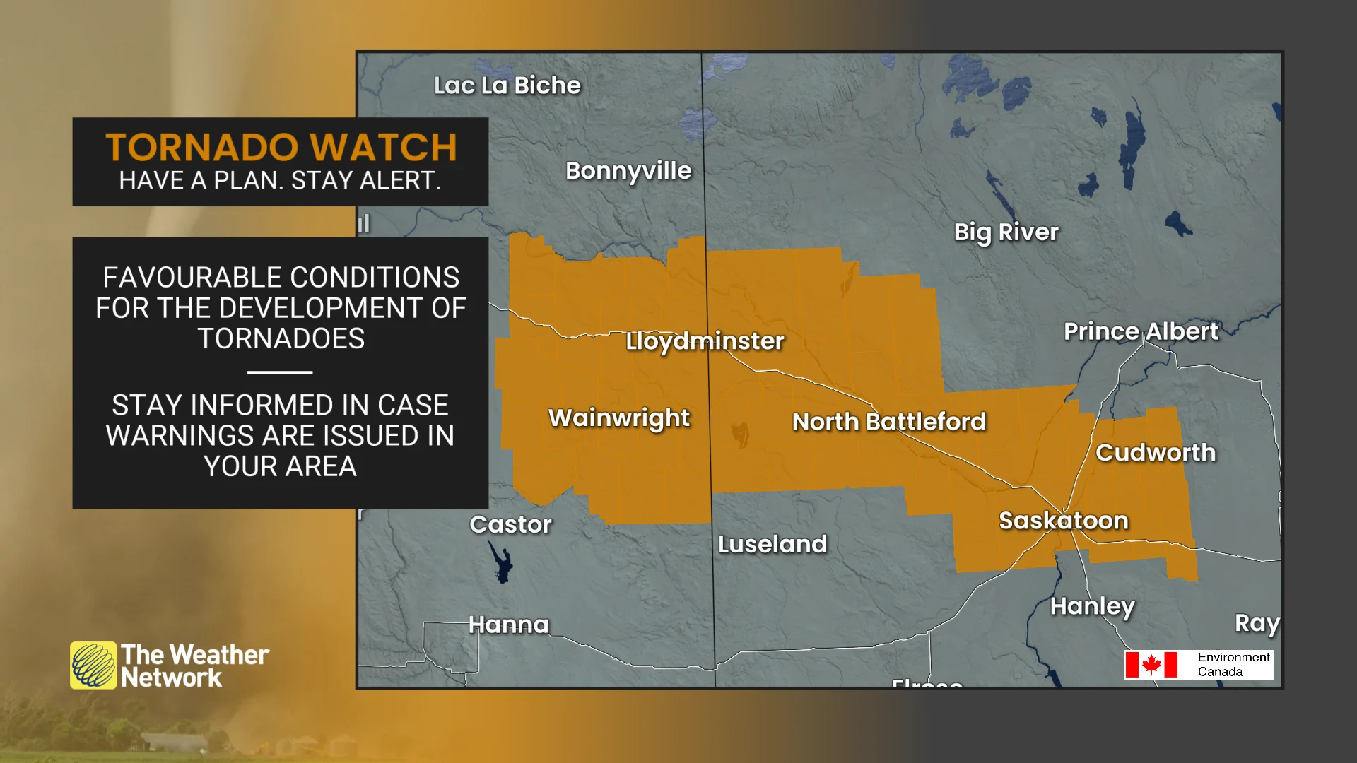 Barron - Tornado Watch June 25 2025
