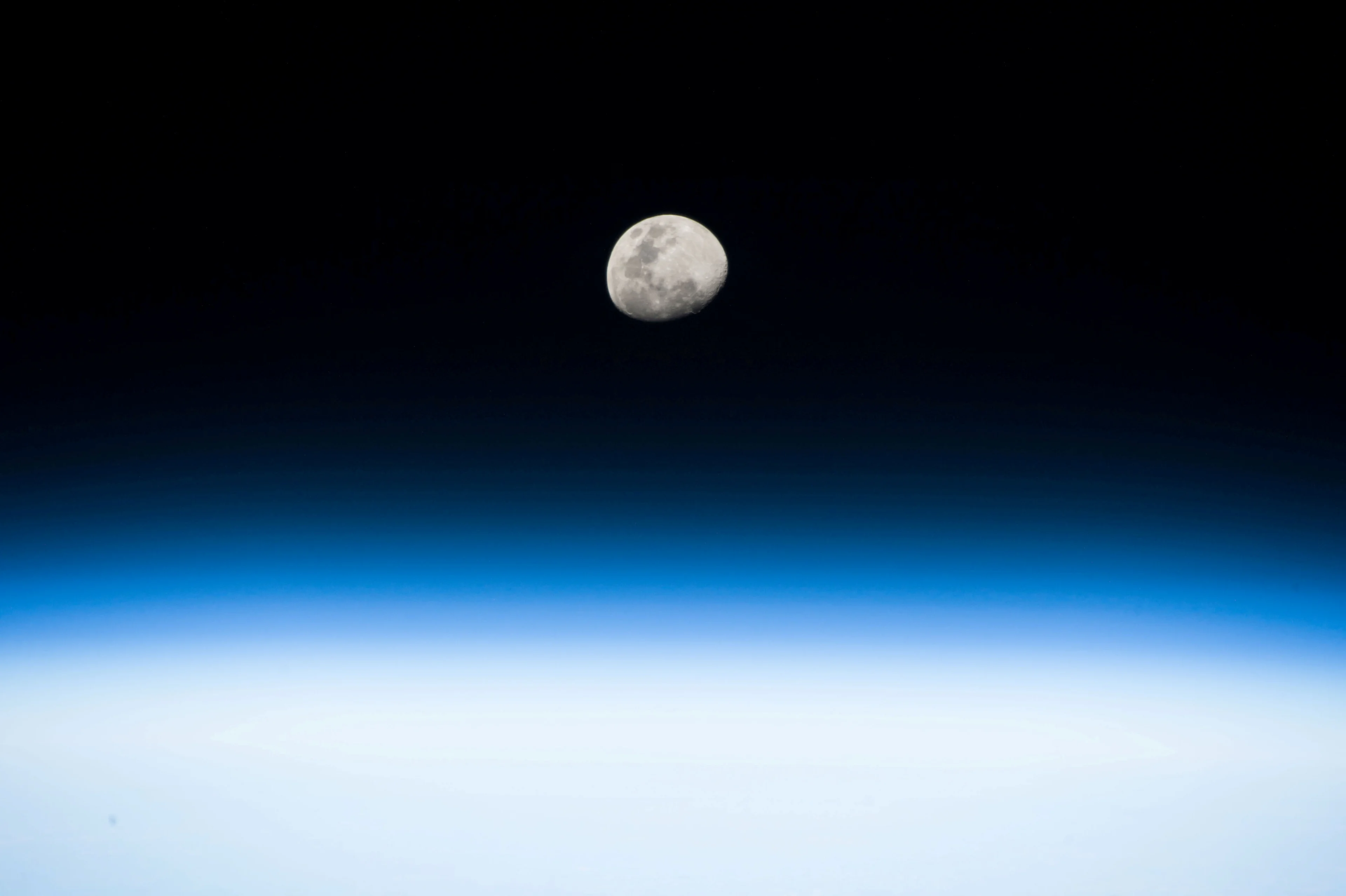 REUTERS: FILE PHOTO: A photo taken by NASA astronaut Randy Bresnik from the International Space Station on August 3, 2017. From his vantage point in low Earth orbit Bresnik pointed his camera toward the rising Moon. NASA/Handout via REUTERS/File Photo