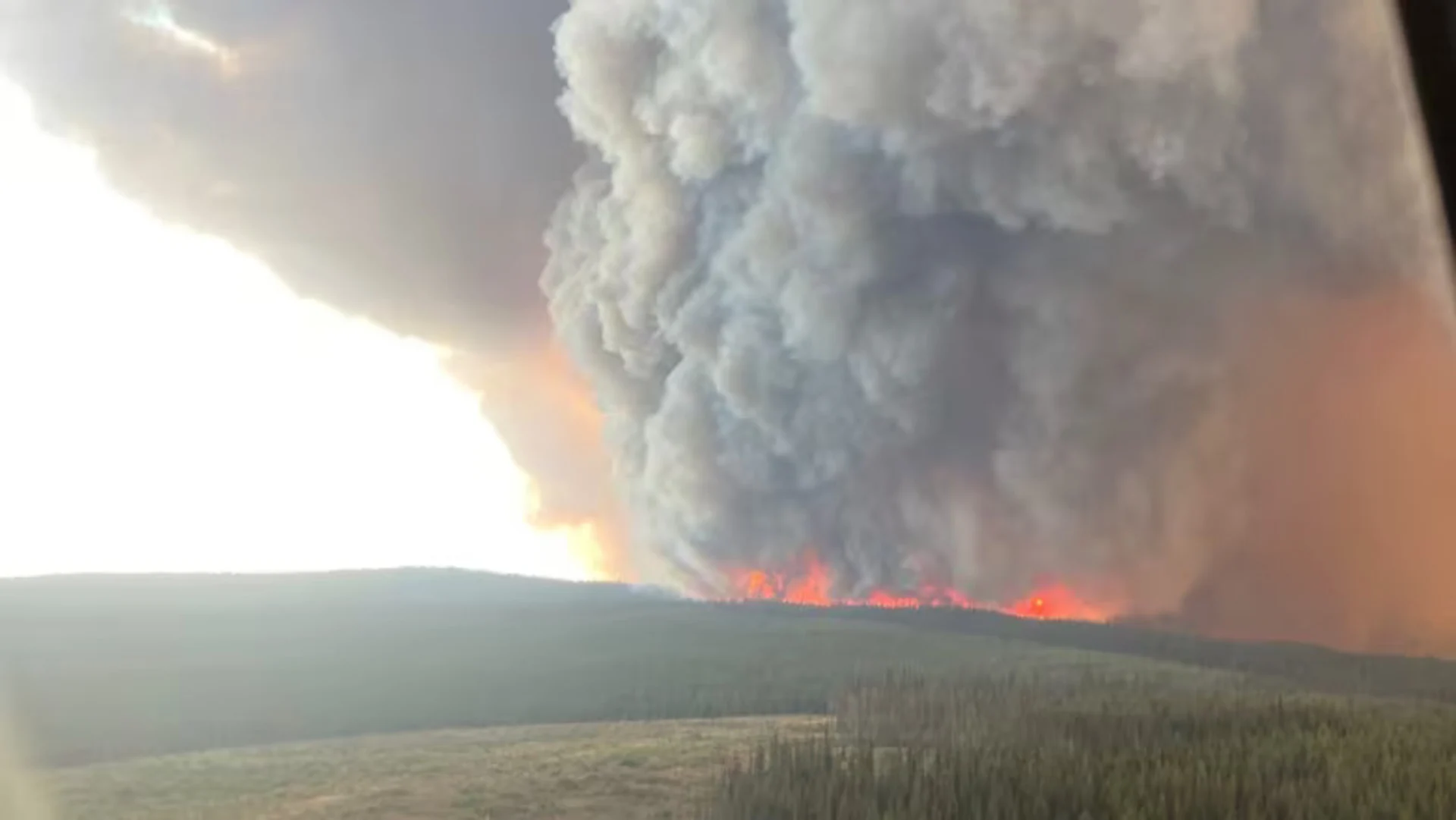 Smoky skies blanket parts of central and northern B.C. as wildfires grow. Details, here