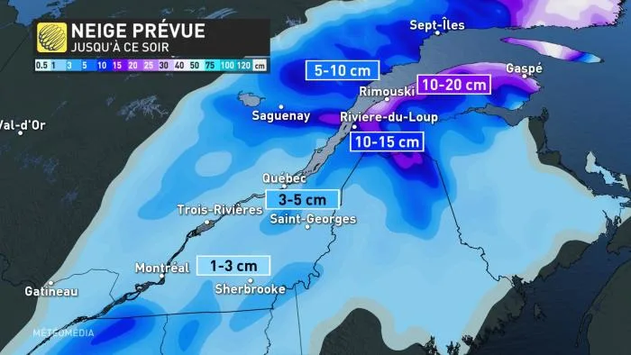 NEIGE PREVUE JOURNÉE