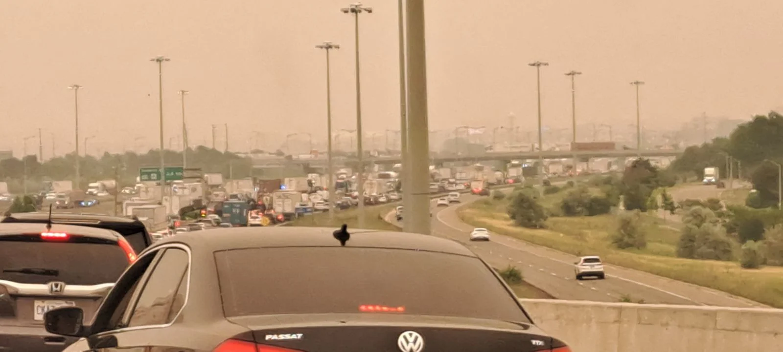 Fraser McDonald - hazy skies mississauga july 15 2026