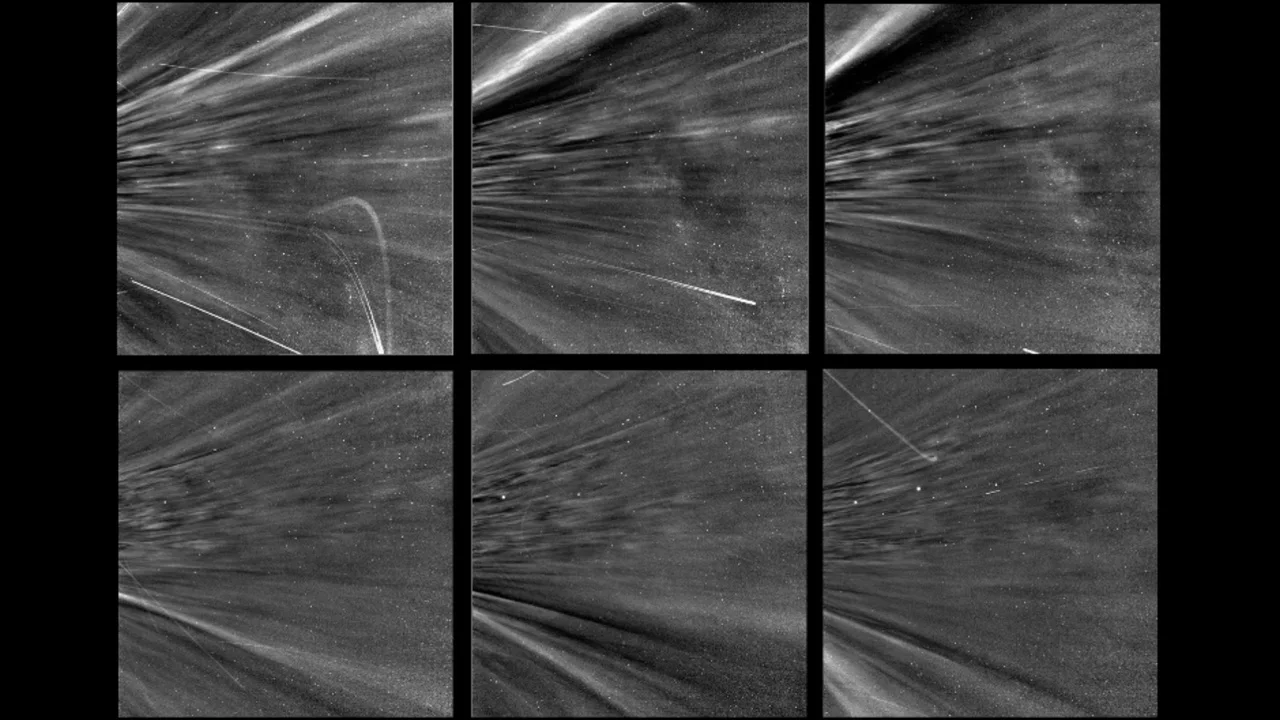 PSP-Coronal-Streamers-NASA-GSFC