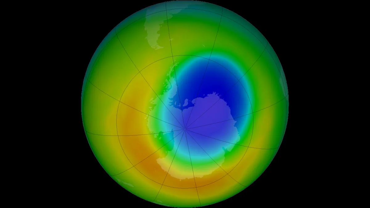 Wonky weather gave us the smallest Antarctic ozone hole since the 1980s ...