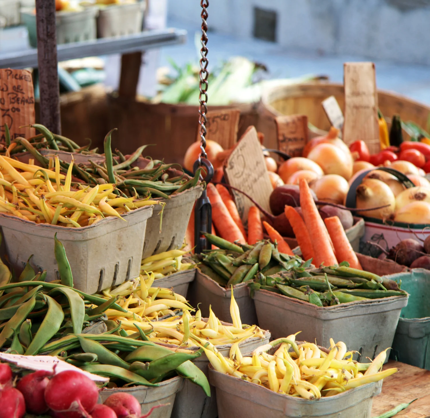 Farmers market in Kingston, Ontario, Canada. (Eric Ferguson/ E+/ Getty Images)