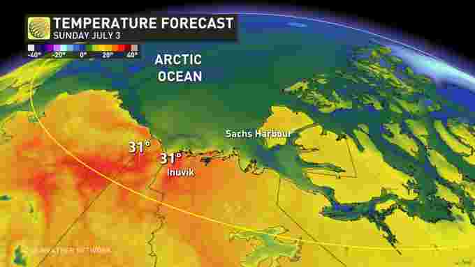 canada arctic forecast