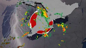 Building heat fuels thunderstorm risk and threat for torrential downpours