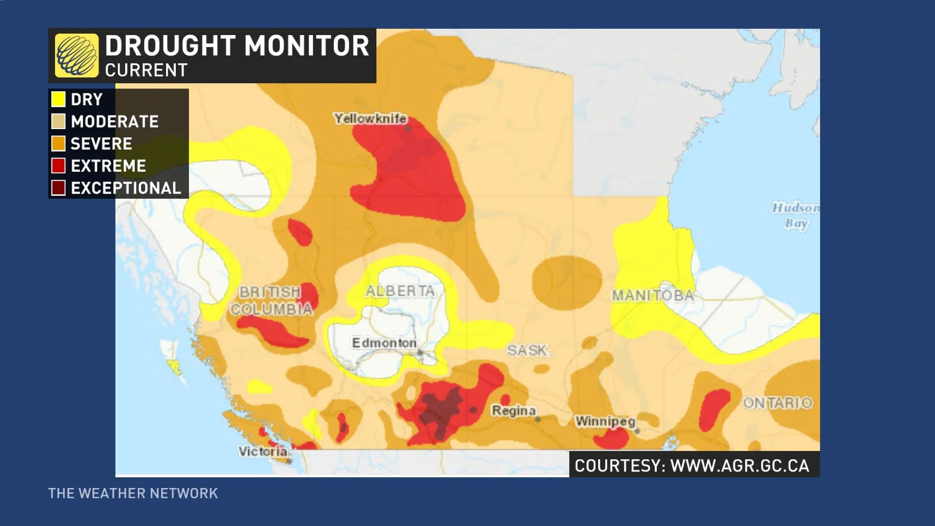 Prairies Drought October 2023