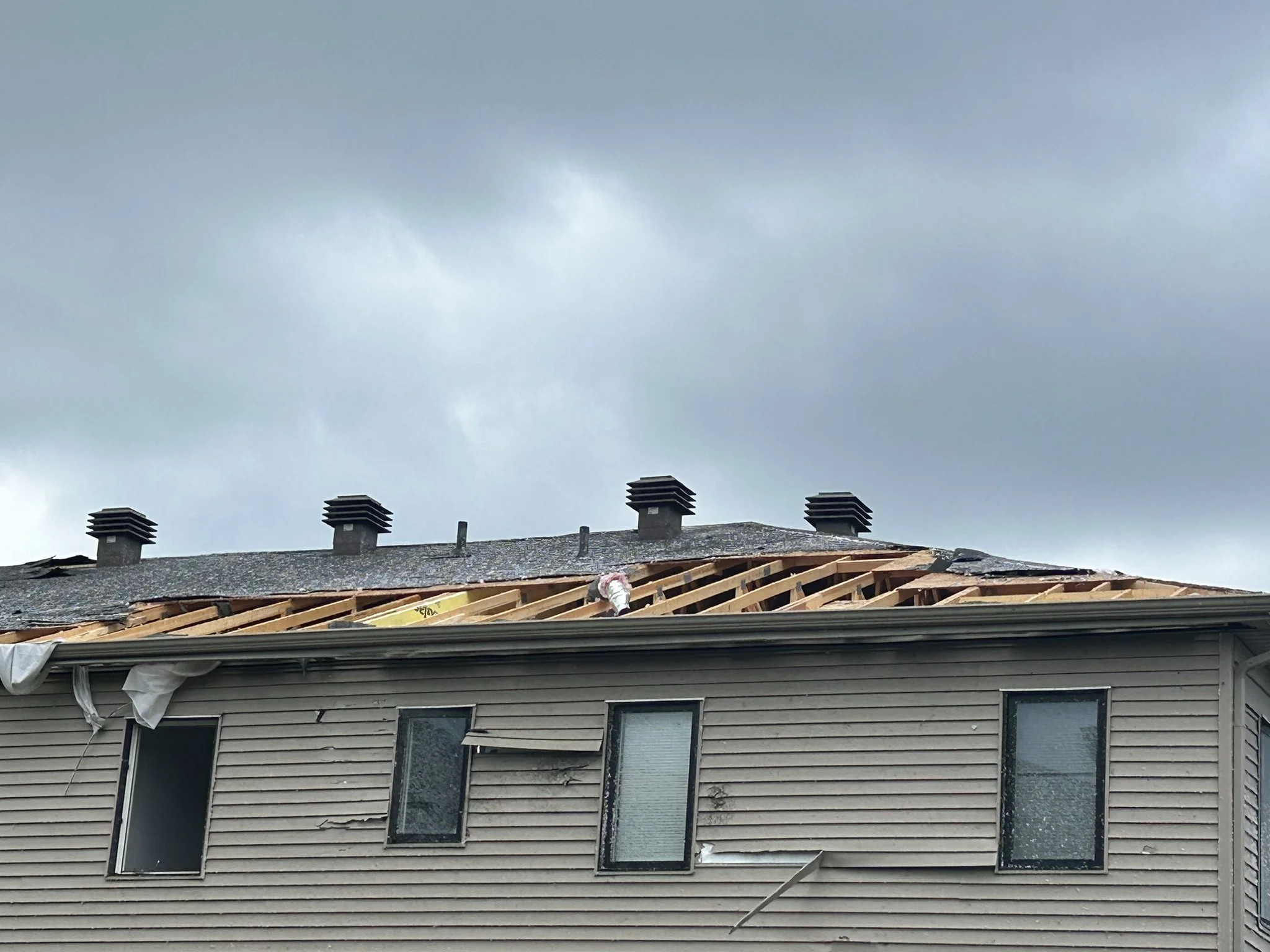 Tornado damage photos from Barrhaven, south Ottawa via Laurie Gillespie. Date: July 13, 2023 ... 2