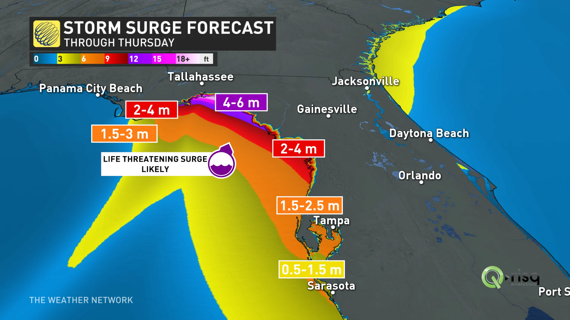 Baron - Helene storm surge - Sept26