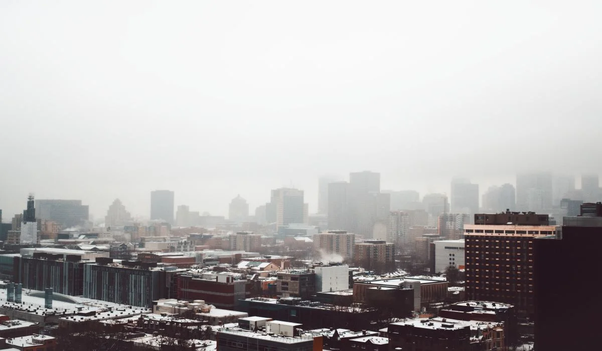 Les hivers doux sont plus propices à la formation de smog