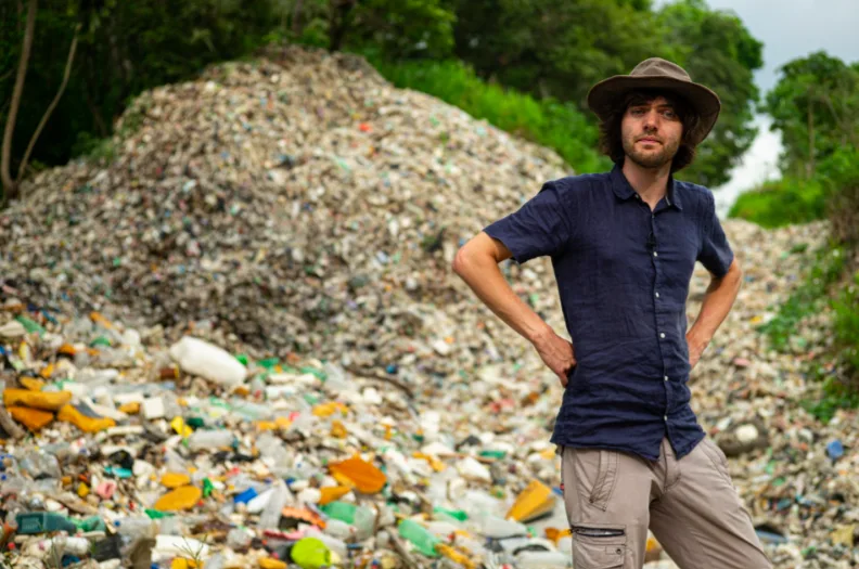 Boyan Slat, CEO and Founder of The Ocean Cleanup in Guatemala. (The Ocean Cleanup)