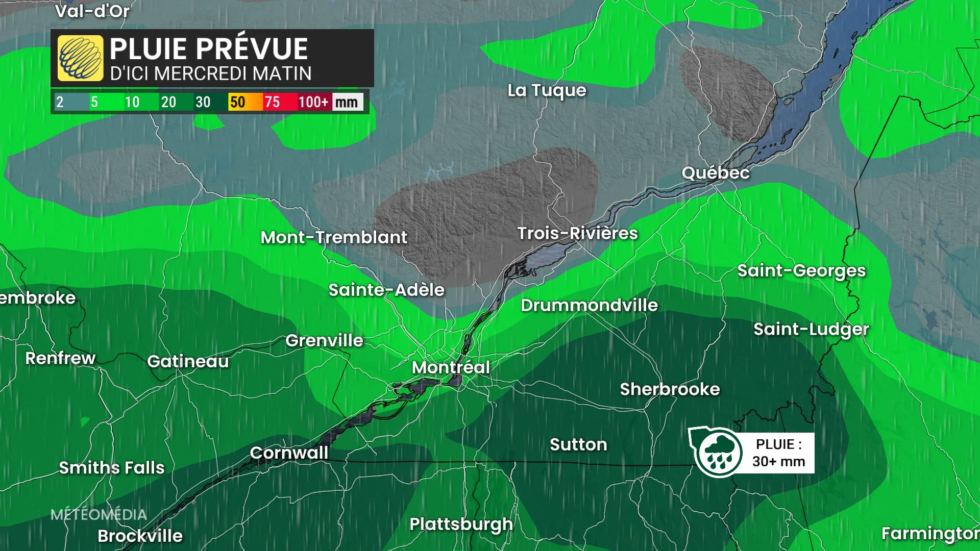 Neige et pluie verglaçante : un soubresaut hivernal à venir au Québec