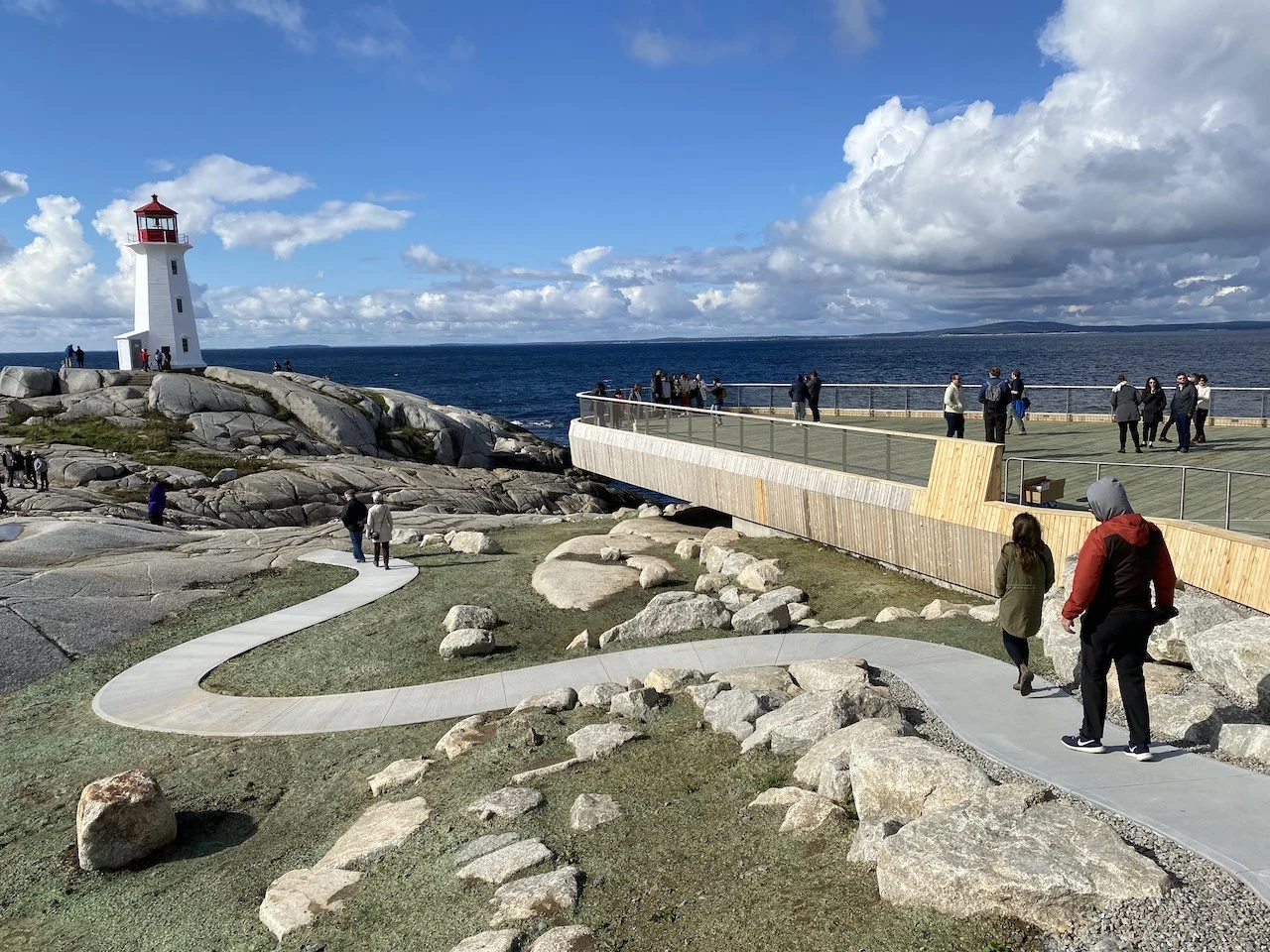 Peggy's Cove deck/Nathan Coleman
