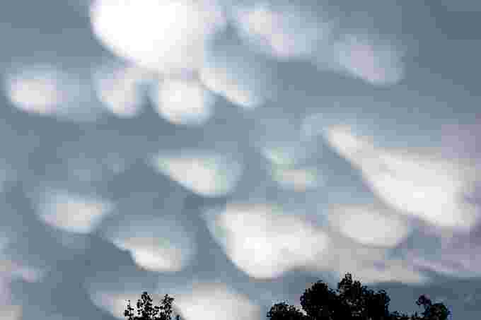 Mammatus clouds Kellie Witzke Shellmouth Man