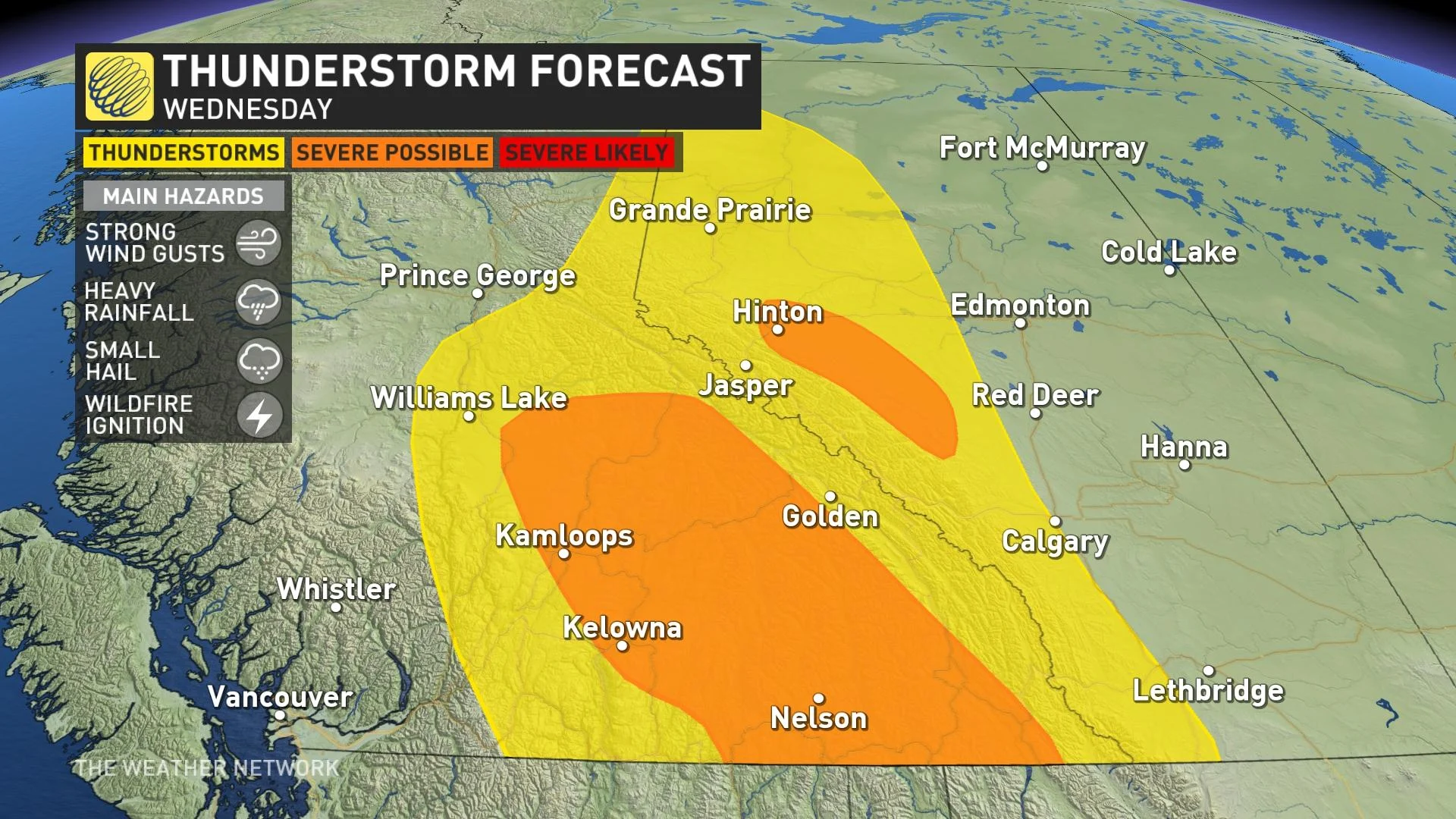 Baron - West storms Wednesday - May3