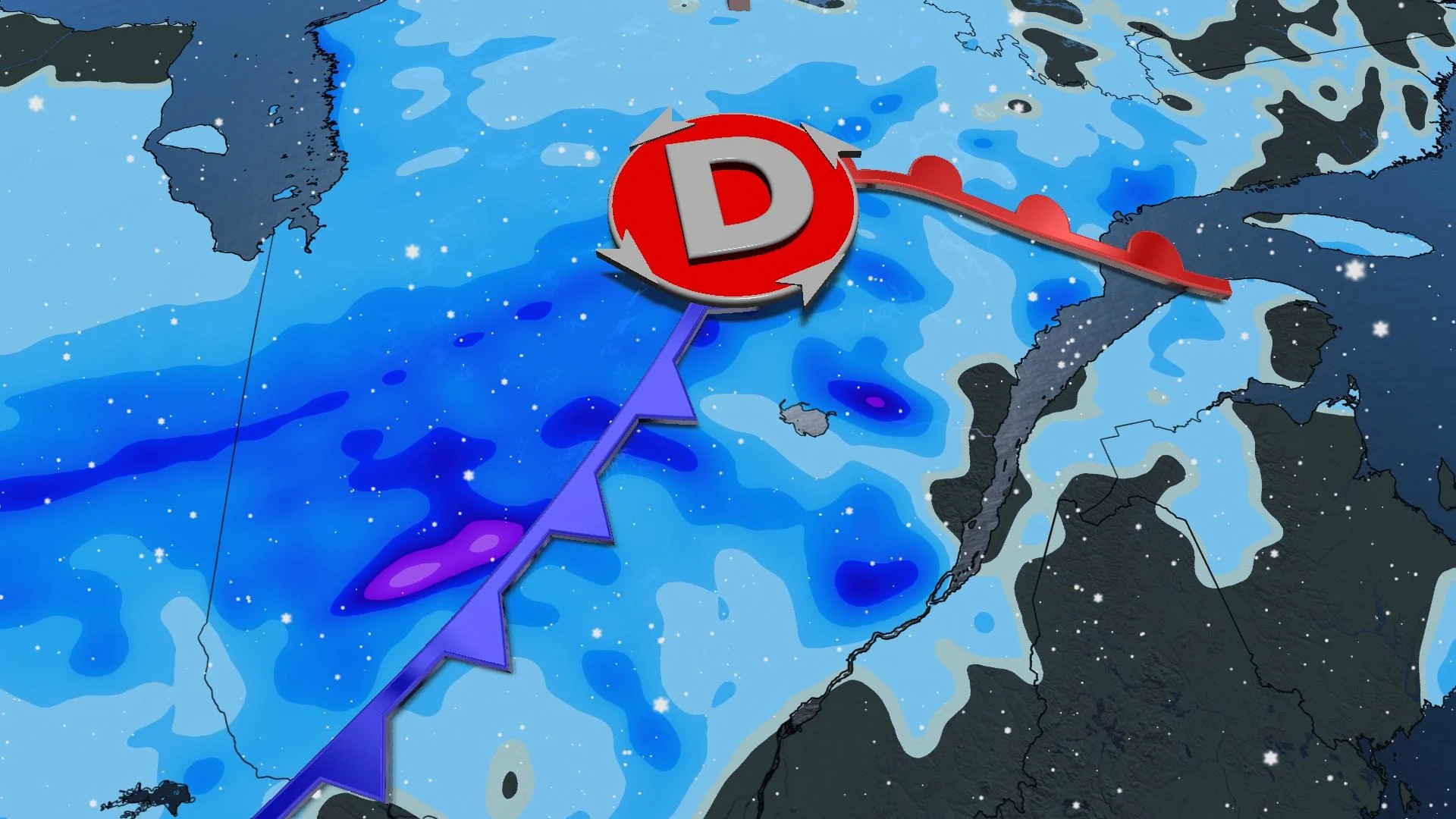 Une bordée de neige possible dans ces secteurs