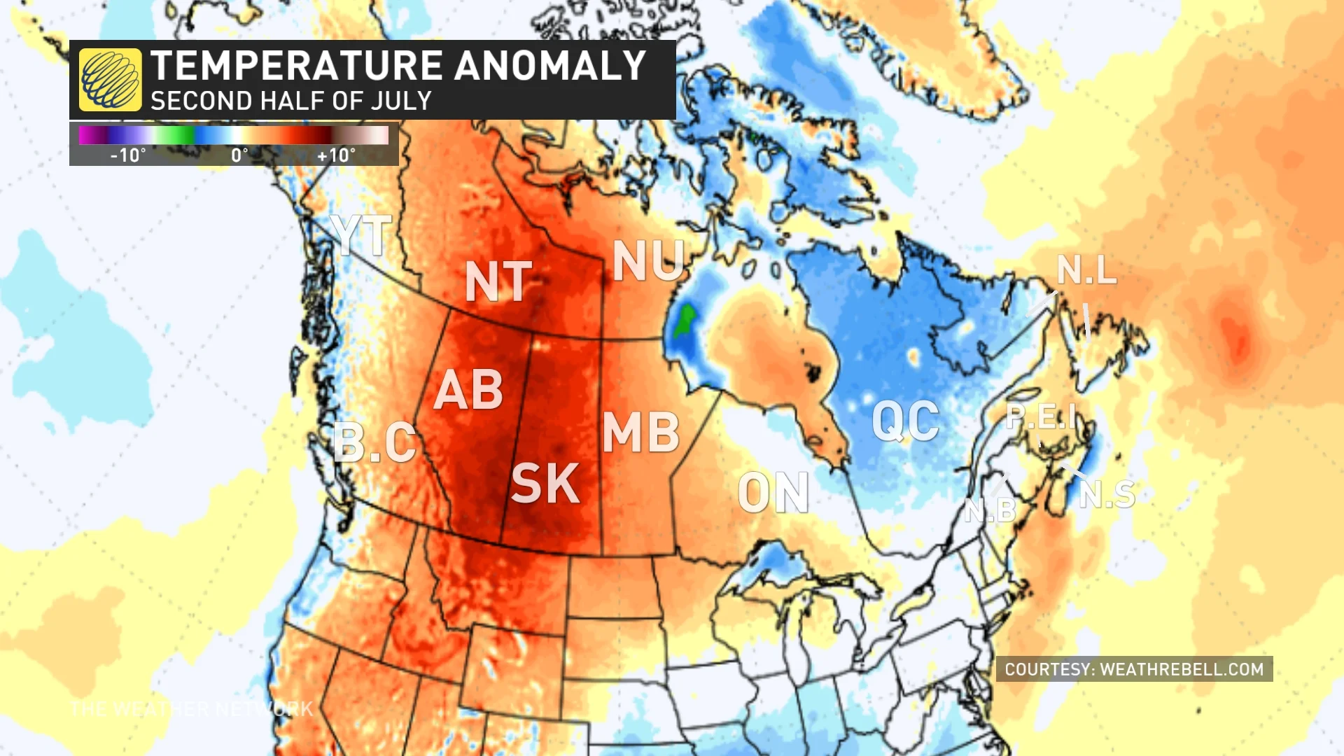 Weather Bell - second half of July