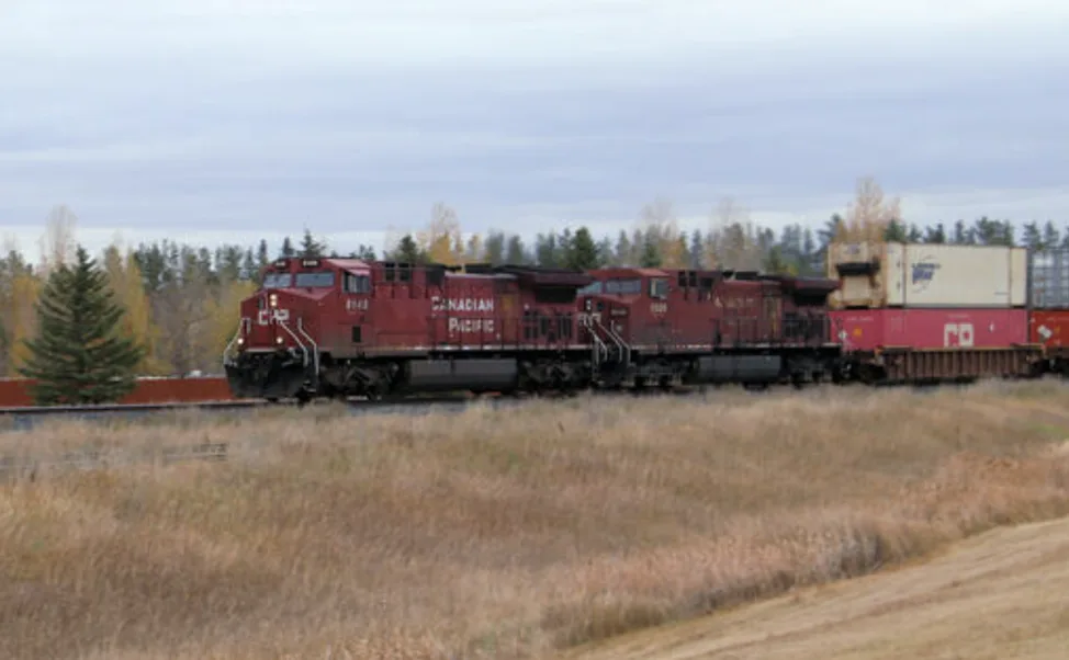 Tonnes of Prairie grain stuck on trains after B.C. flooding cuts off rail lines