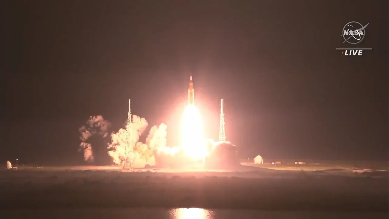 NASA successfully launches Artemis 1 towards the Moon!