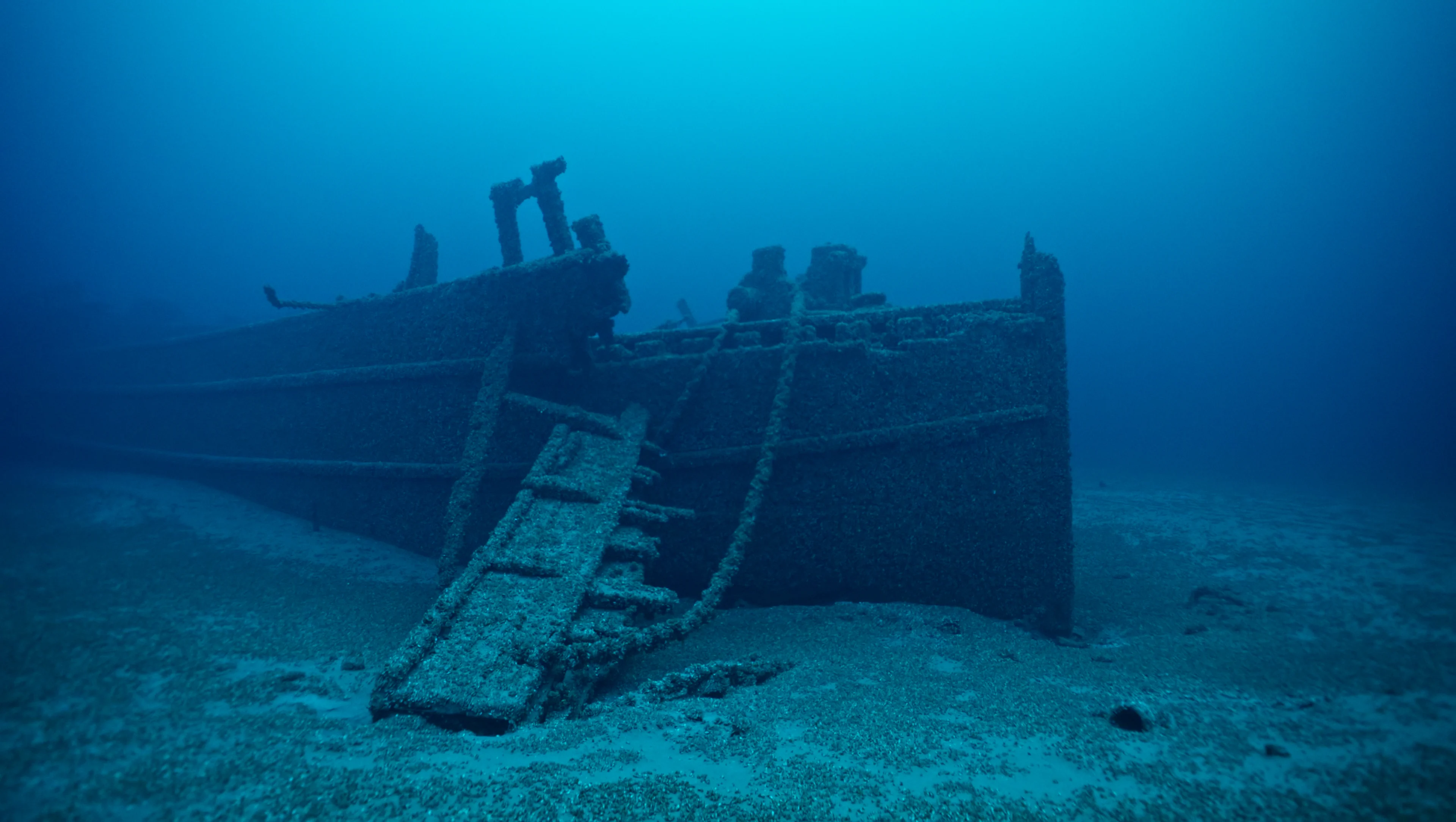 Canadian film crew uncovers century-old shipwreck in stunning Lake Huron find