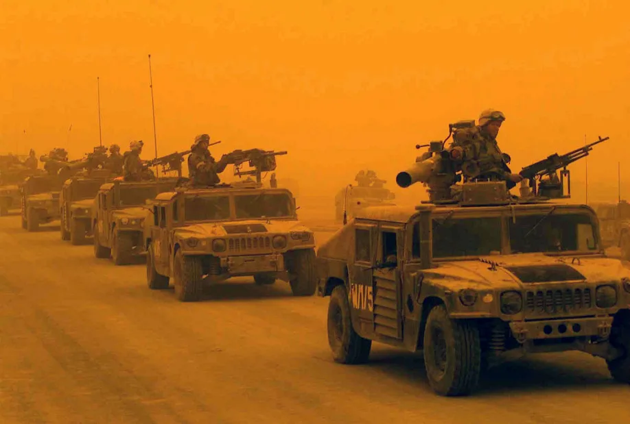 How a sandstorm helped the coalition forces during 2003 invasion of Iraq