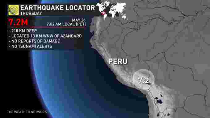 Peru Earthquake May 26, 2022