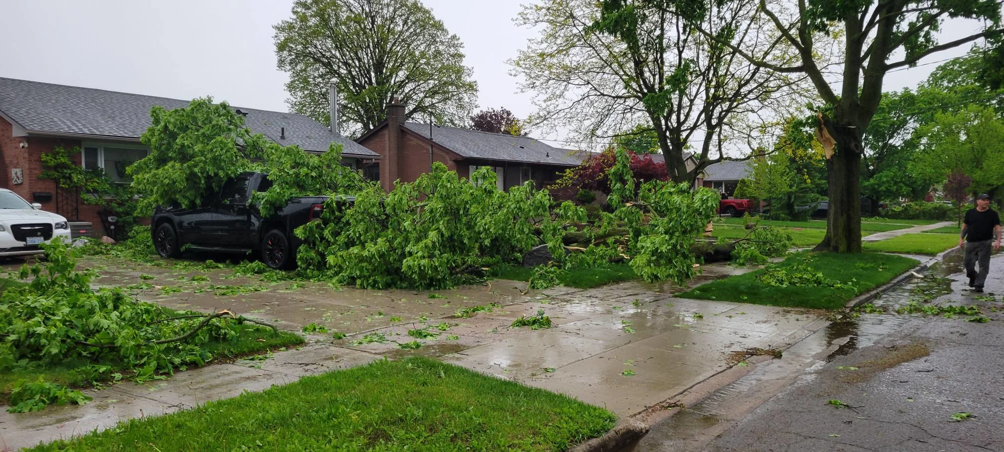 London, Ontario storm damage May 19/Holly Ross/Submitted to The Weather Network