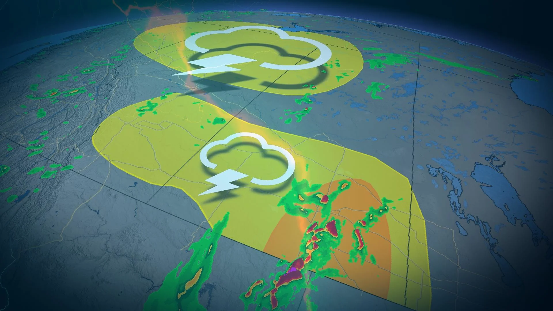 Severe weather opportunity resumes on the Prairies with eastward shift