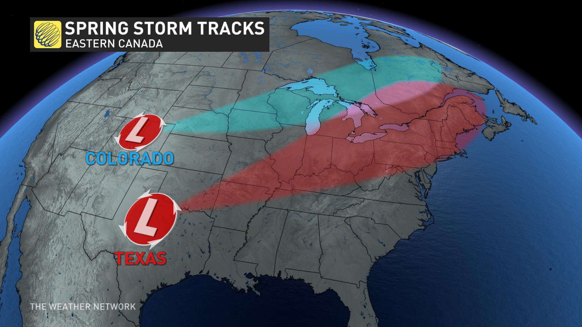 Understanding the Impact of Colorado and Texas Lows on Canadian Weather