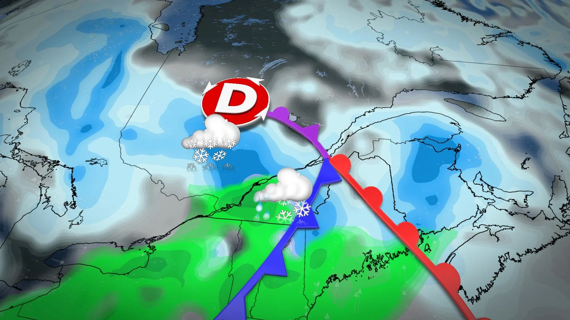 La prochaine occasion de neige, la voici