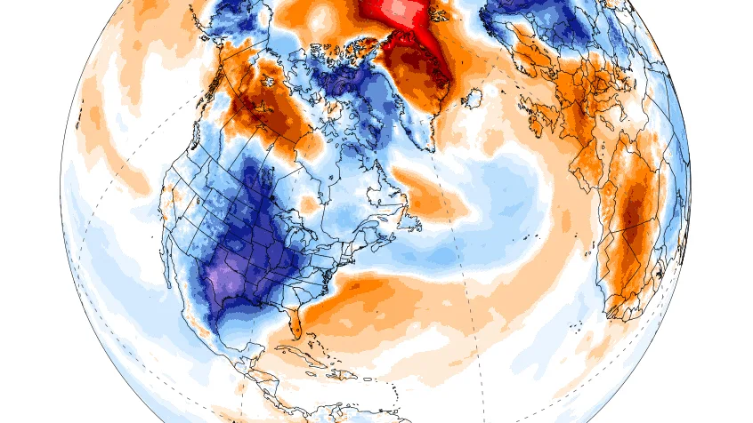 North America just had its coldest February since 1994