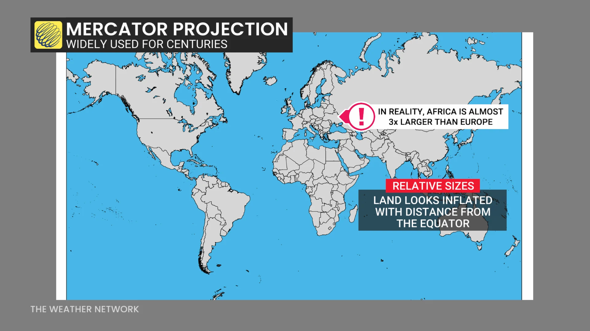 Mercator Map Projection
